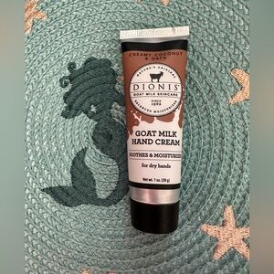 5 for $15! Dionis Goat Milk Hand Cream Creamy Coconut & Oats
